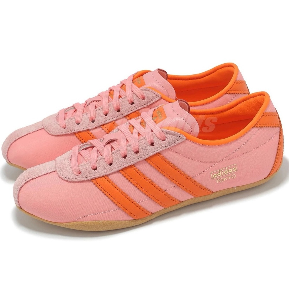 Adidas Women's Tokyo Sneakers  Semi Pink Spark Orange Ji3297 Size 7.5